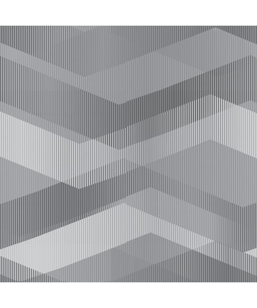 Papel De Parede Adesivo Geométrico - Abstrato Tons De Cinza