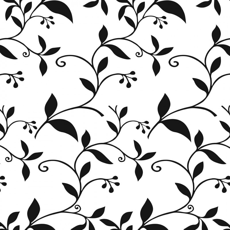 Papel de Parede Desenho Flores Floral Preto e Branco 18941BD - ADcorista  Arte e Decoração - Papéis de Parede Exclusivos em até 6x sem juros ou 10%  desconto no boleto ou PIX.