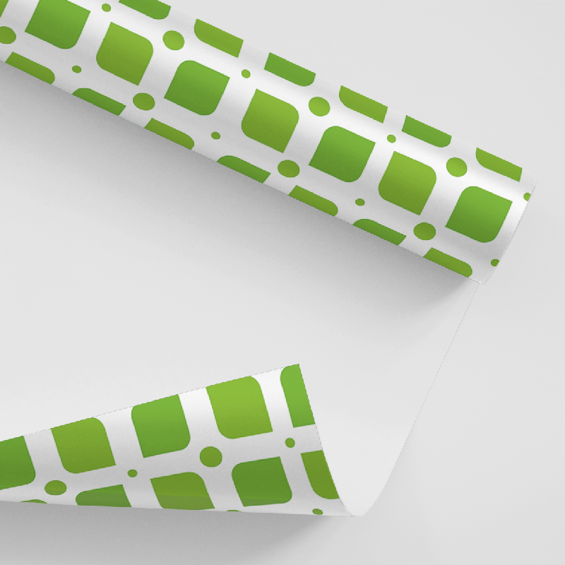 Papel De Parede Adesivo Geométrico - Geométrico Quadriculados Verde