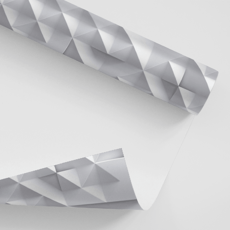 Papel De Parede Adesivo Geométrico - Geométrico Abstrato Cinza