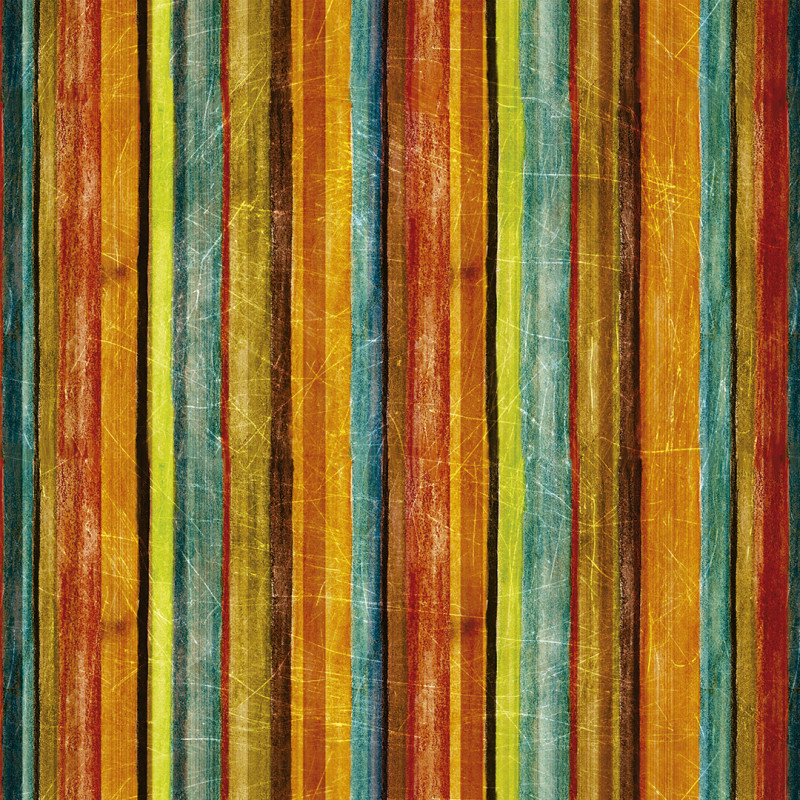 Papel De Parede Adesivo 3d Madeira - Madeira Textura Nobre Colorida