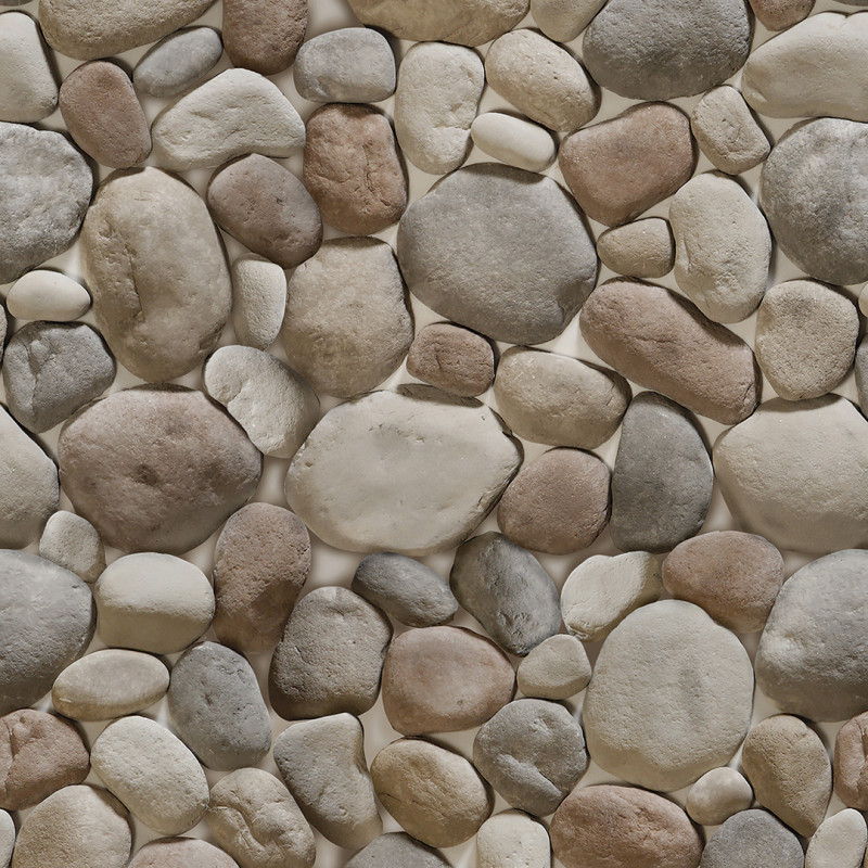 Papel De Parede Adesivo 3d  Pedra - Pedras Naturais Bege Marrom