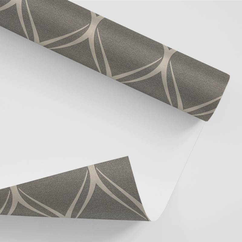 Papel De Parede Adesivo 3d Textura - Textura Efeito Tecido Cinza