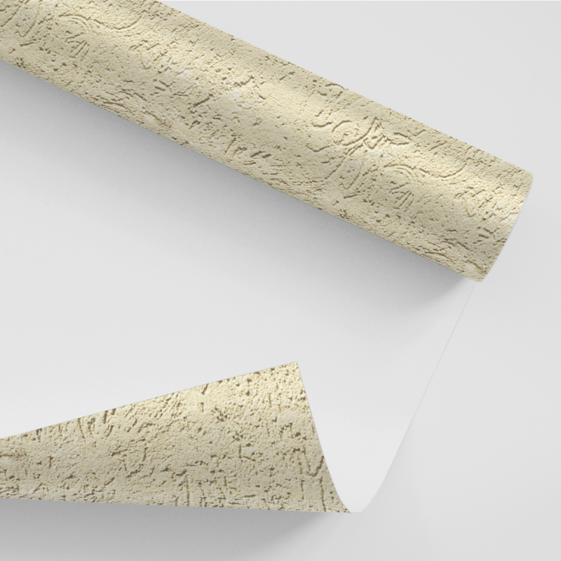 Papel De Parede Adesivo 3d Textura - Textura Parede Chapiscada Bege