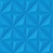 Papel De Parede Adesivo Efeito Gesso 3D - Gesso Triangular Azul Céu