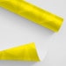 Papel De Parede Adesivo Efeito Gesso 3D - Triângulos Laterais Amarelo