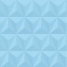 Papel De Parede Adesivo Efeito Gesso 3D - Triângulos Laterais Azul Bebê