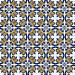 Papel De Parede Adesivo Azulejo - Azulejo Português Tons Azul E Amarelo