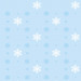 Papel De Parede Adesivo Casual - Casual Neve Azul E Branco