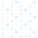 Papel De Parede Adesivo Casual - Casual Neve Branco E Azul