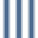 Papel De Parede Adesivo Listrado - Listra Vertical Azul Branco