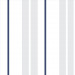 Papel De Parede Adesivo Listrado - Listras Cinza Azul E Branco