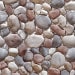 Papel De Parede Adesivo 3d  Pedra - Pedras Naturais Marrom Cinza