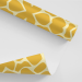 Papel De Parede Adesivo 3d Textura - Textura Estampa Girafa Em Amarelo